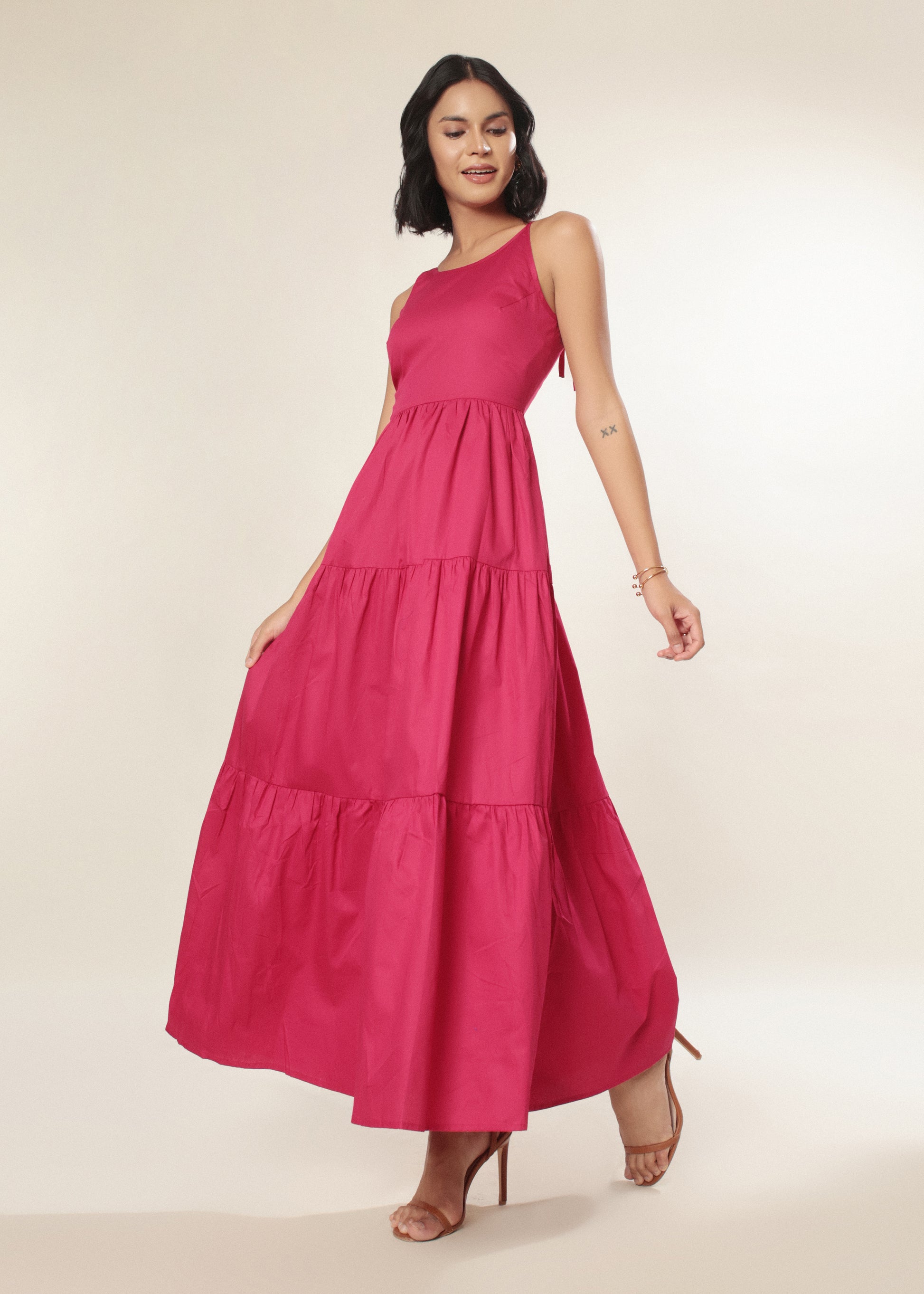 Sangria Summer Maxi Dress