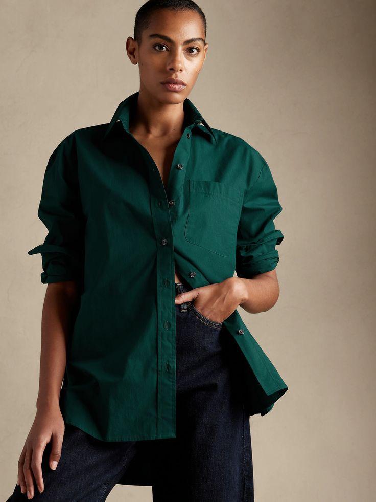 Emerald Oversized Shirt